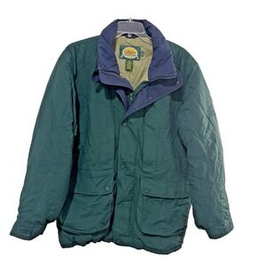 Cabelas Gore-Tex Thinsulate Insulated Jacket Coat Parka Mens XL Tall Green